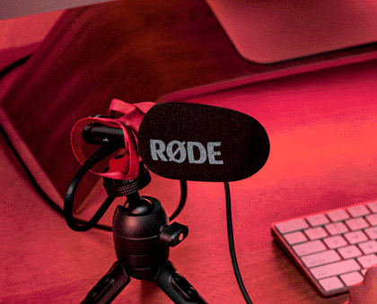 Videomic GO II Rode Microfone Direcional Leve------