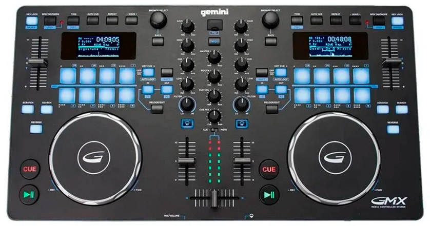 GMX Controladora DJ USB - 2 Canais Gemini