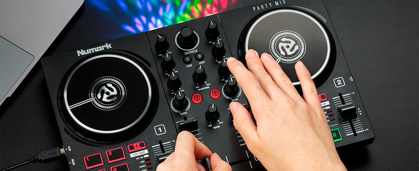 Party Mix II Controlador DJ Numark--------