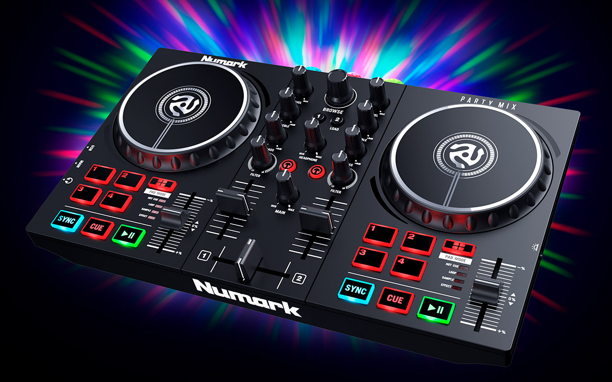 Party Mix II Controlador DJ Numark------