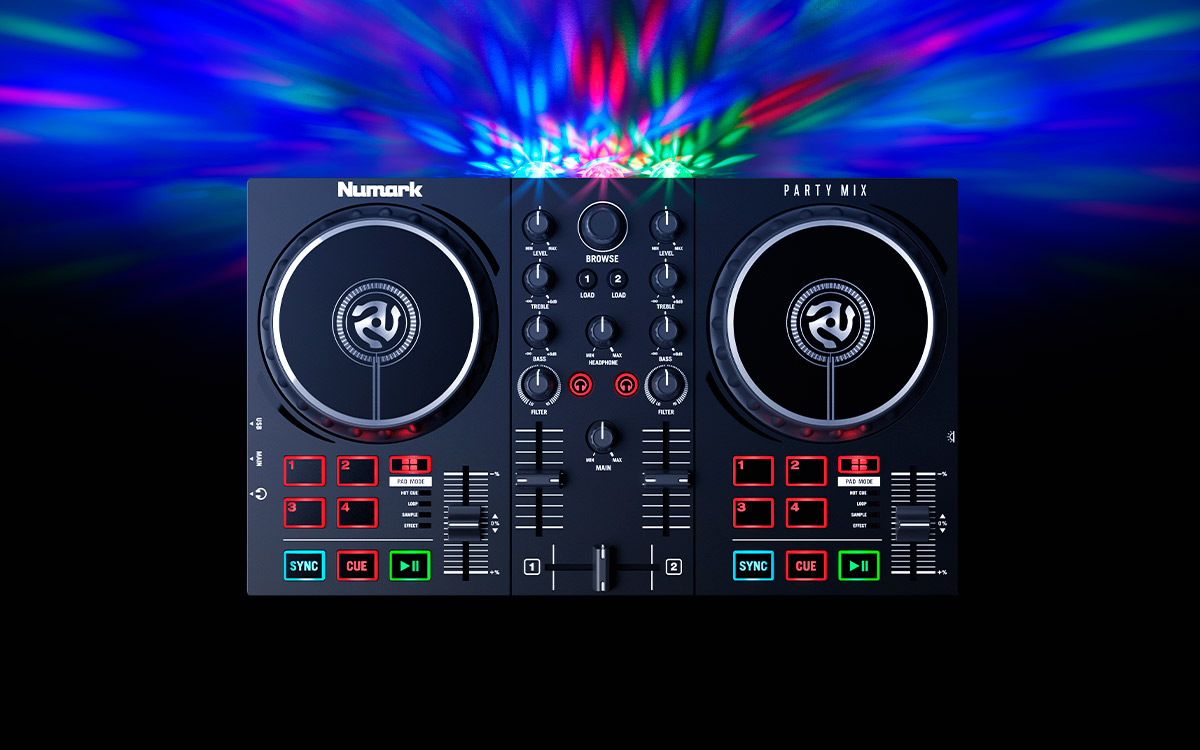 Party Mix II Controlador DJ Numark-