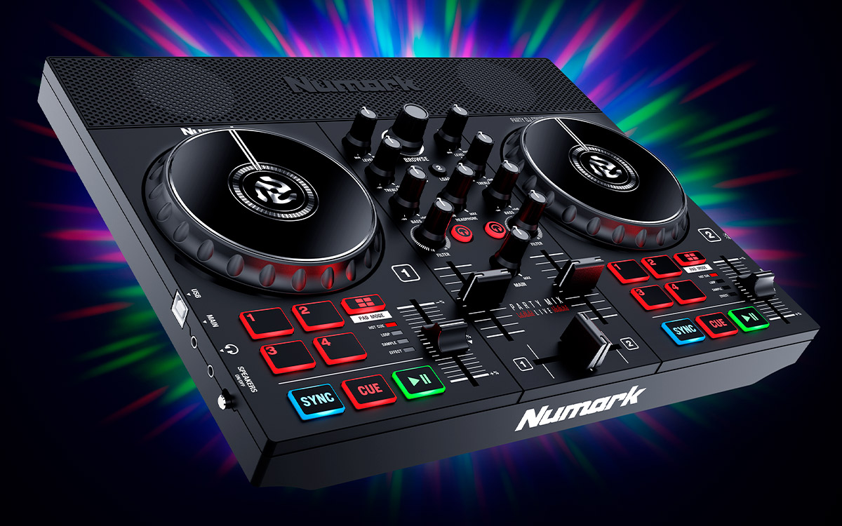 Party Mix Live Controladora DJ Numark----------
