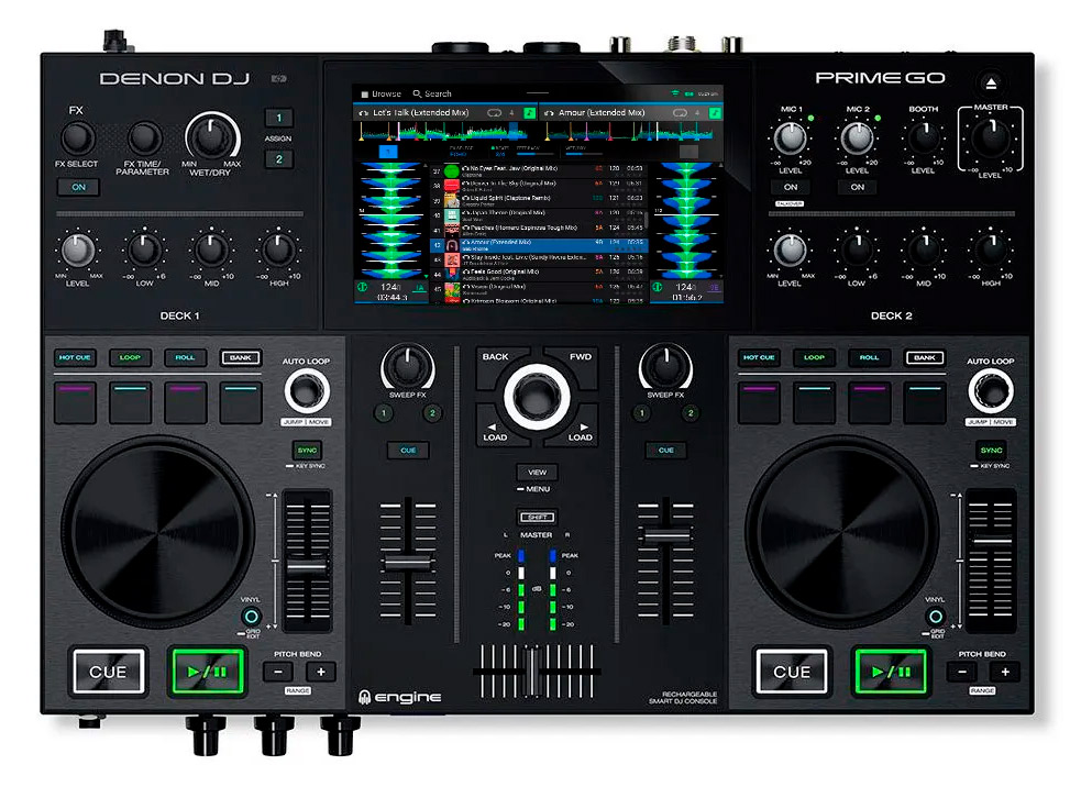Denon DJ Prime Go+ Controladora