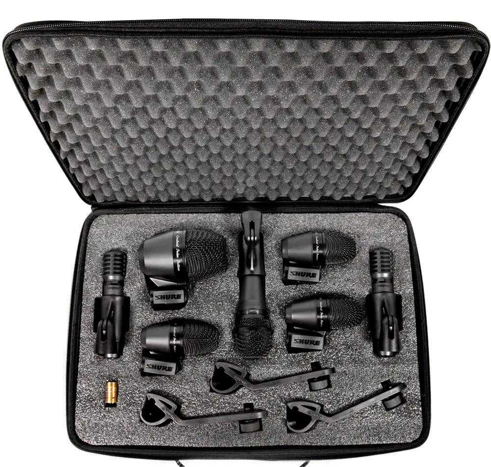 Shure Pga Drum 7 Kit Microfone para Bateria-