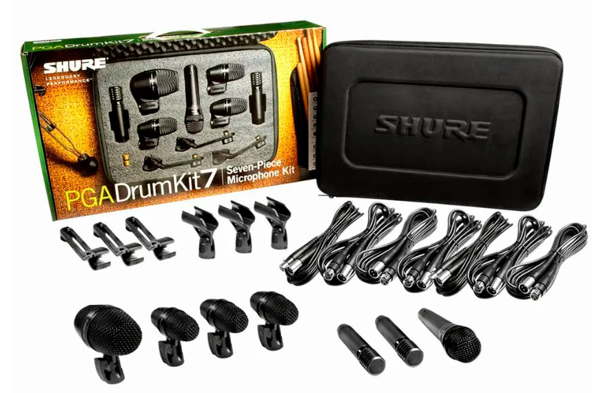 Shure Pga Drum 7 Kit Microfone para Bateria