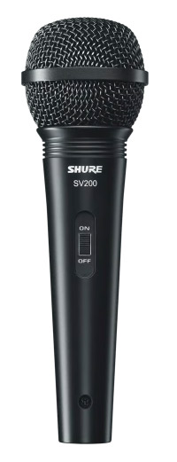 Shure SV200 Microfone Dinâmico para Karaokê e Voz