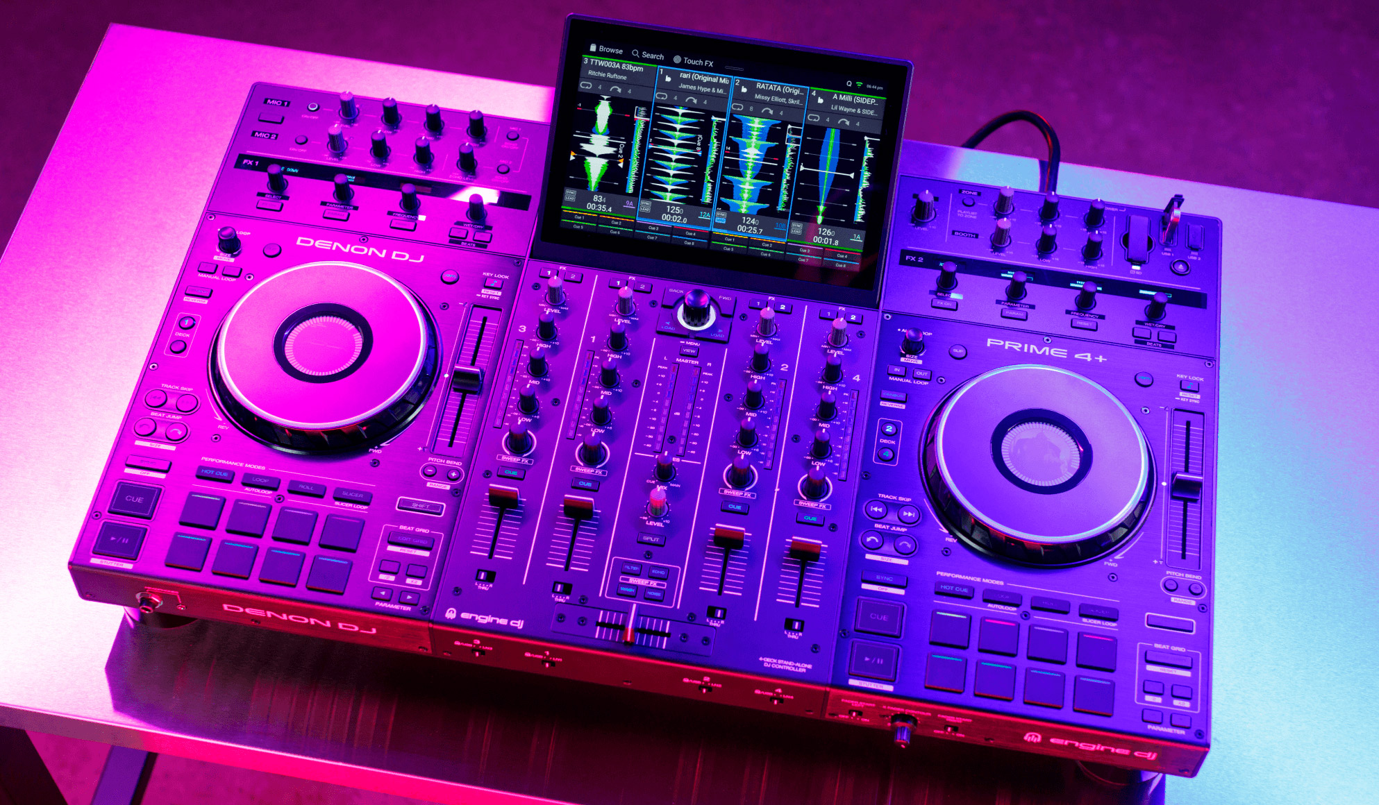 Denon DJ Prime 4+ (Plus) Controladora---