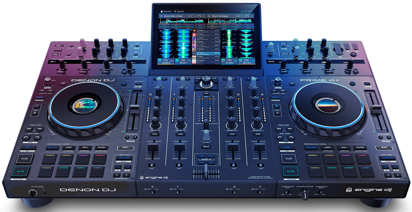 Denon DJ Prime 4+ (Plus) Controladora