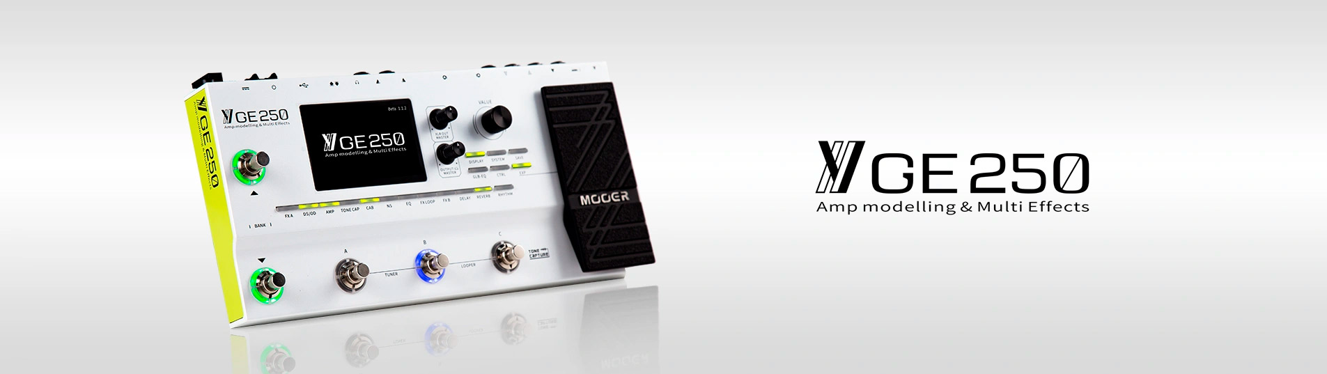 Mooer GE250 Pedaleira Multiefeitos Guitarra-