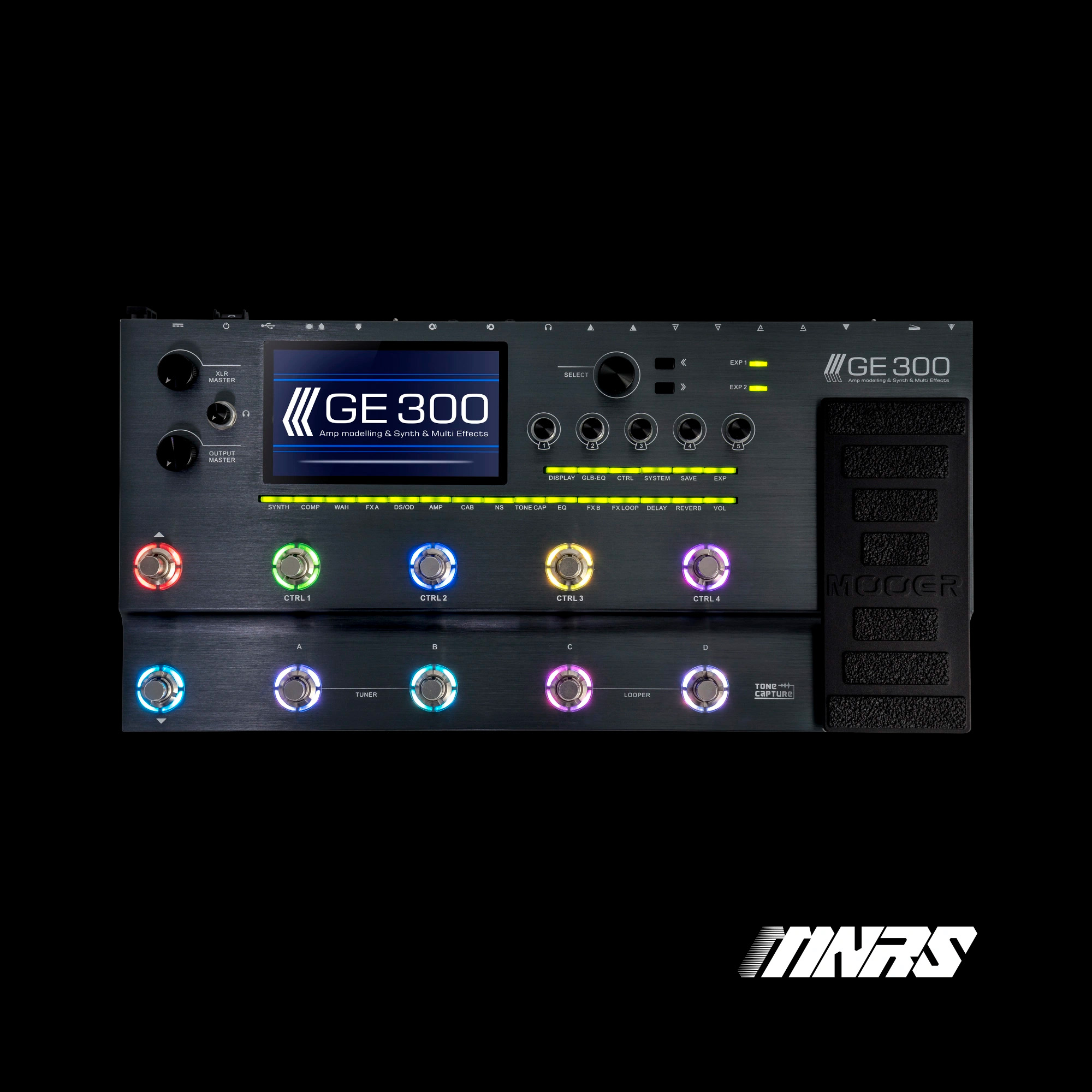 Mooer GE300 Pedaleira Multiefeitos Guitarra--