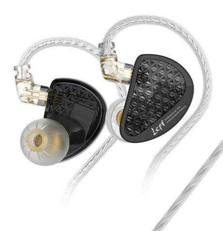 KZ AS16 Pro Fone In-Ear sem Microfone - Preto