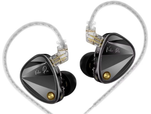 KZ Vader Pro Fone In-Ear sem Microfone - Padrão