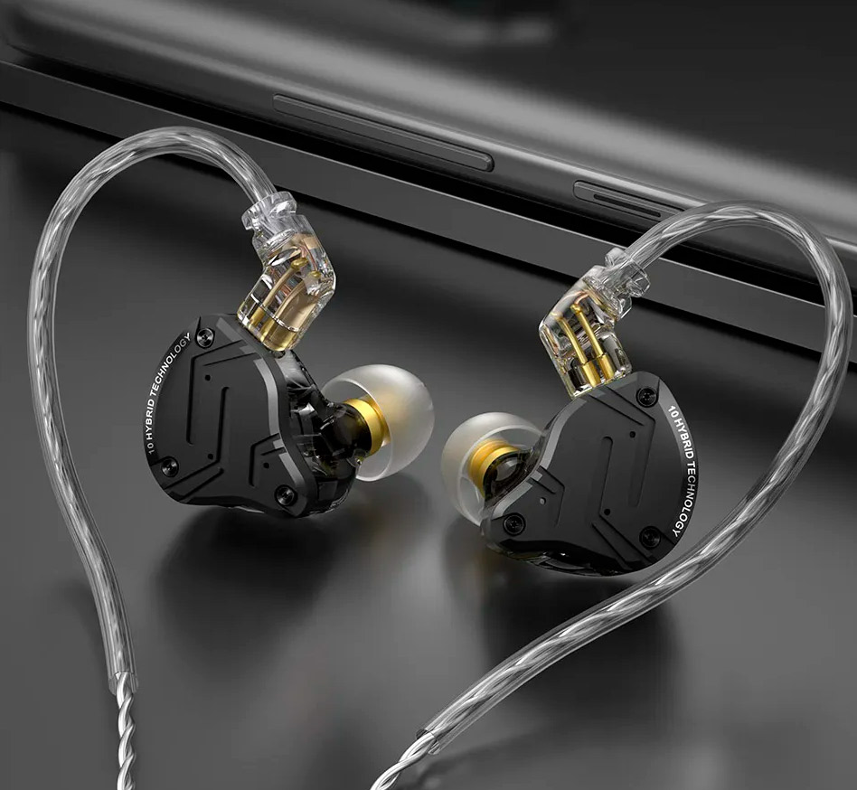 KZ ZS10 PRO X Fone In-Ear sem Microfone - Preto-