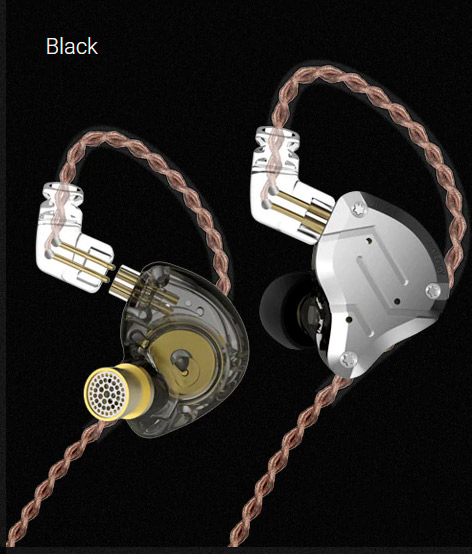 KZ ZS10 Pro Fone In-Ear sem Microfone - Preto-