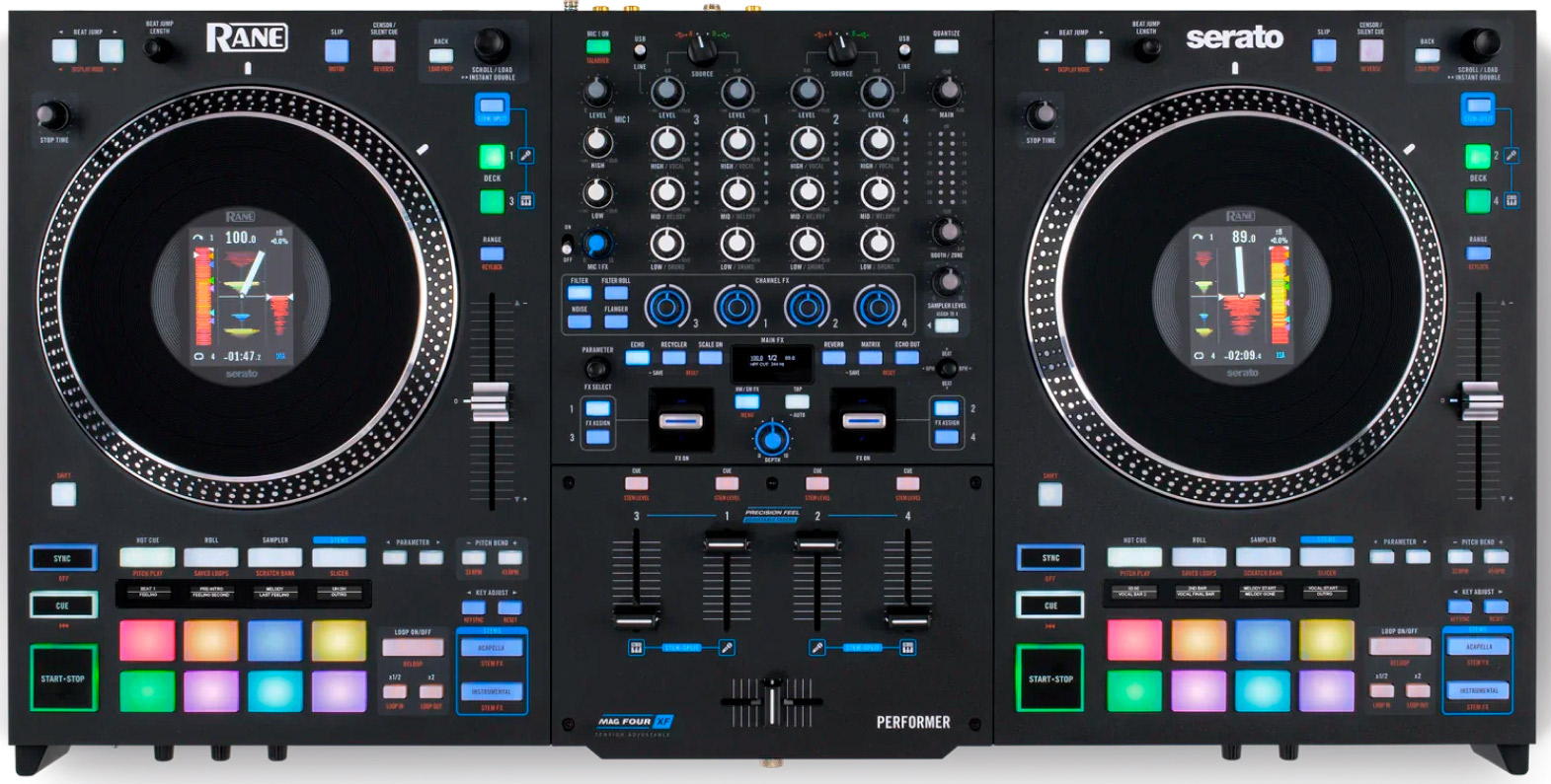 Rane Performer Controladora DJ 4 Canais