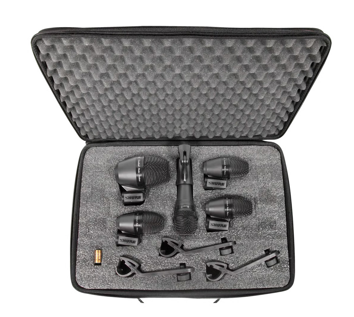 Shure PGA Drum Kit 5 Microfones Bateria-