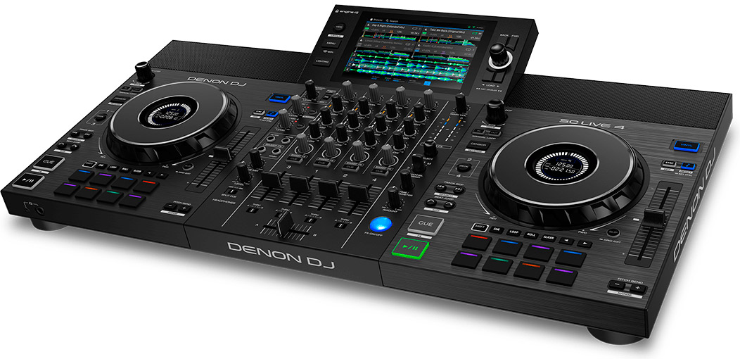 Denon DJ SC Live 4 Controladora DJ - Preta-