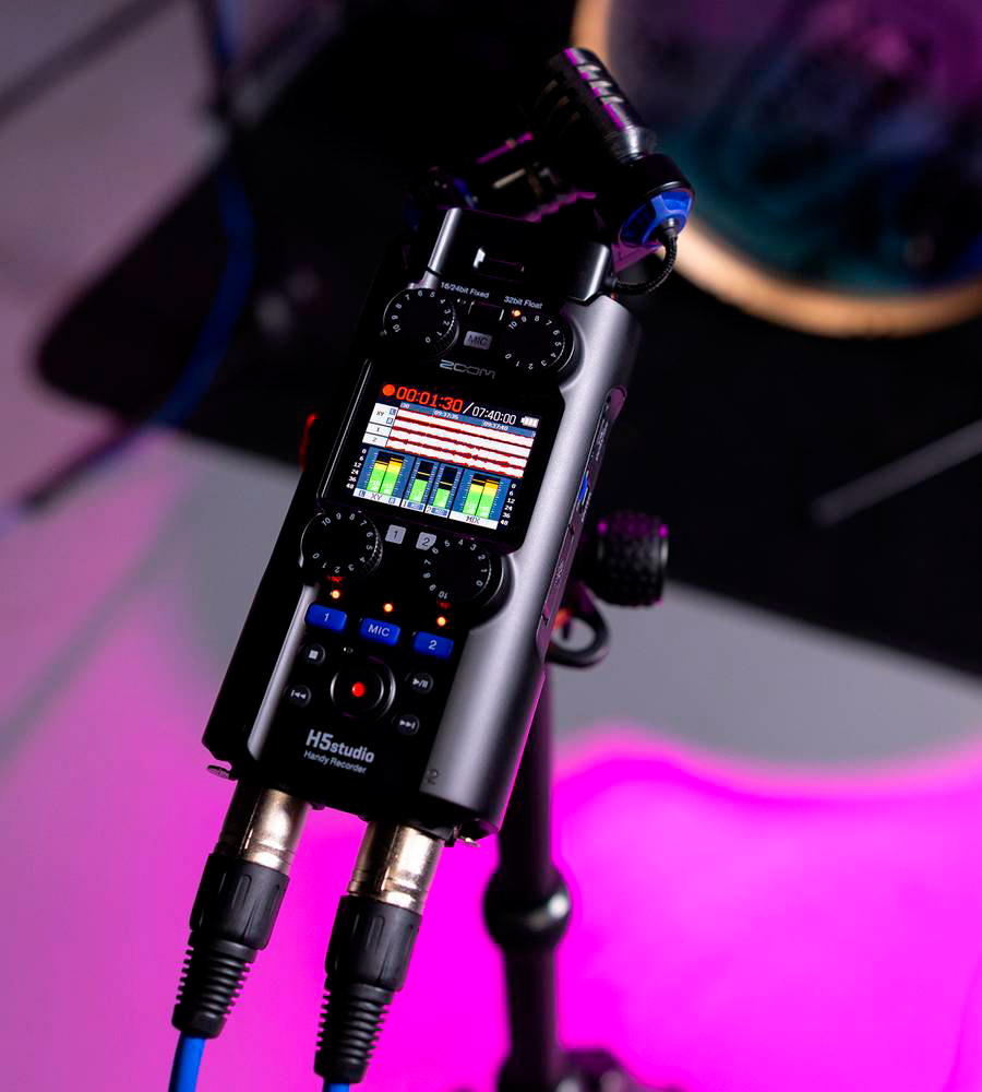 H5studio Zoom Gravador Portátil--------