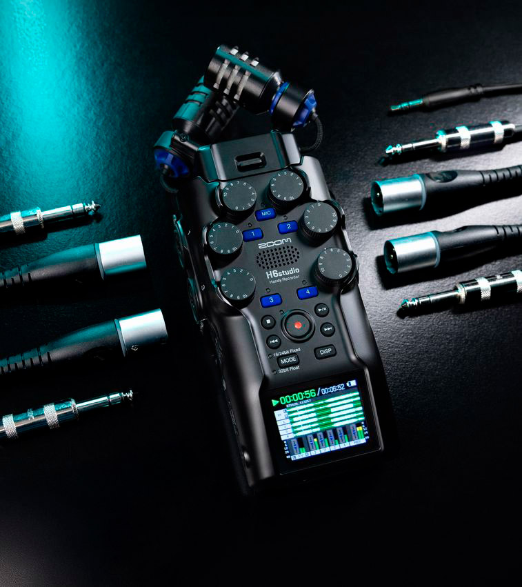 H6studio Zoom Gravador Portátil-----------