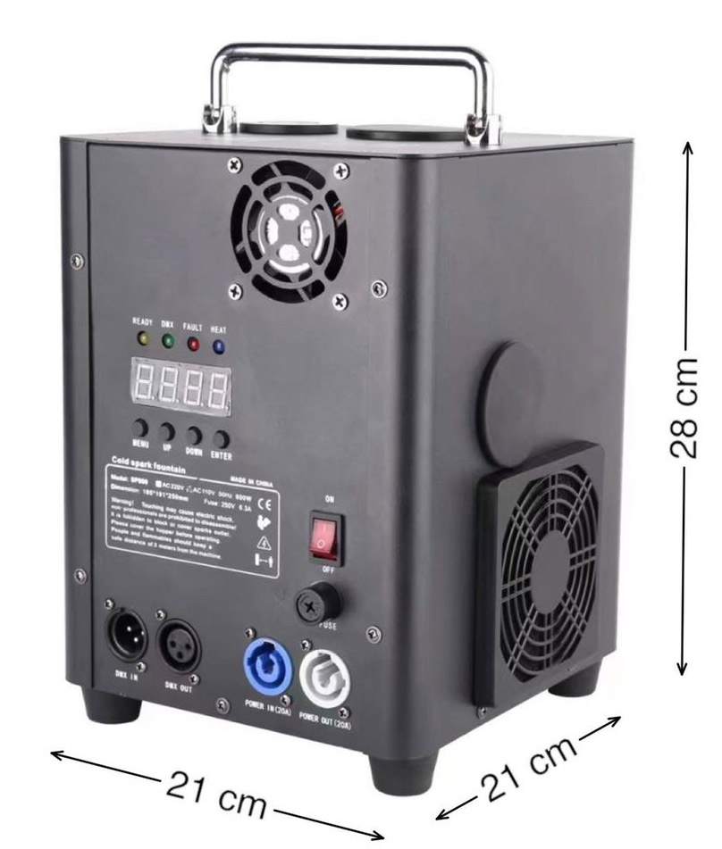 HZ-614 Máquina Spark com Case Martino---