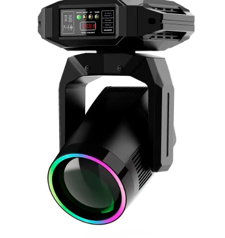 MH-Y260C Moving Beam 180w com Anel Led Martino---