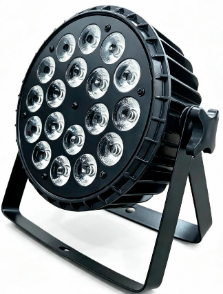 ZY-1806 Canhão Led Slim 18x18W 6 em 1 RGBWA+UV Martino